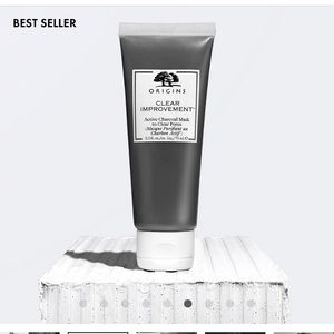 NWOT: Full size ORIGINS Clear Improvement Active Charcoal Mask